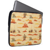 Wüstenlandschaft Arizona Muster Laptopschutzhülle (Vorne Rechts)
