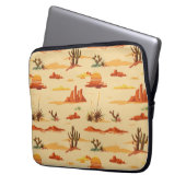 Wüstenlandschaft Arizona Muster Laptopschutzhülle (Vorderseite Links)