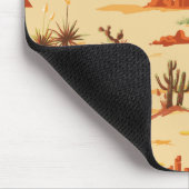 Wüstenlandschaft Arizona Muster Mousepad (Ecke)
