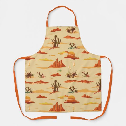 Wüstenlandschaft Arizona Muster Schürze (Vorderseite)