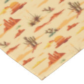 Wüstenlandschaft Arizona Muster Tischdecke (Schrägansicht)