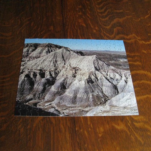 Wüstenlandschaft Blaues Mesa Badlands Foto Puzzle