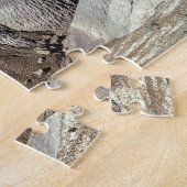 Wüstenlandschaft Blaues Mesa Badlands Foto Puzzle (Seite)