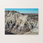 Wüstenlandschaft Blaues Mesa Badlands Foto Puzzle (Horizontal)