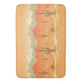 Wüstenlandschaft Design Badematte (Vorderseite Vertikal)