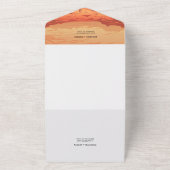 Wüstenlandschaft, die alle in einer Einladung zusa (Außenbereich)