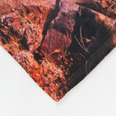 Wüstenlandschaft Fleecedecke (Ecke)