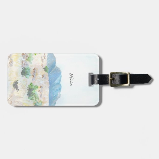 Wüstenlandschaft Gepäckstück Gepäckanhänger (Vorderseite horizontal)