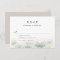 Wüstenlandschaft Hochzeit RSVP