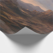 Wüstenlandschaft im Freien Geschenkpapier (Ecke)