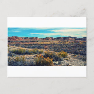 Wüstenlandschaft im Süden Utah Postkarte