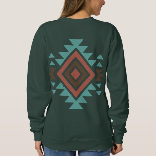 Wüstenlandschaft im Südwesten Sweatshirt (Rückseite)