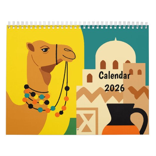 Wüstenlandschaft Kalender (Titelbild)