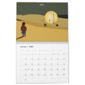 Wüstenlandschaft Kalender (Jan 2027)