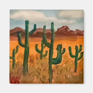 Wüstenlandschaft Magnet