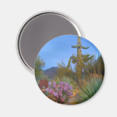 Wüstenlandschaft Magnet (Vorderseite/Rückseite)