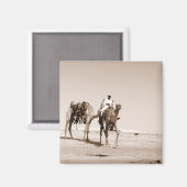 Wüstenlandschaft Magnet (Vorderseite/Rückseite)