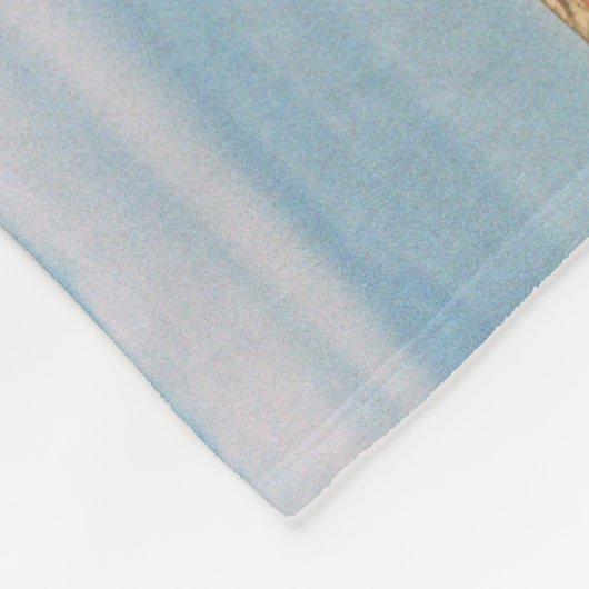 Wüstenlandschaft mit dem Waving Shadow Foto Fleecedecke (Ecke)