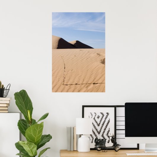 Wüstenlandschaft Poster (Heimbüro)