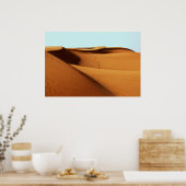 Wüstenlandschaft Poster (Küche)