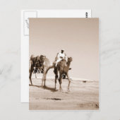 Wüstenlandschaft Postkarte (Vorne/Hinten)