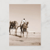 Wüstenlandschaft Postkarte (Vorderseite)