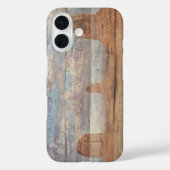 Wüstenlandschaft Sandsteinfelsen Und Himmlischer H Case-Mate iPhone Hülle (Rückseite)