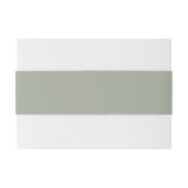 Wüstenlandschaft, solide Farbe Einladungsbanderole (Rückseitenbeispiel)