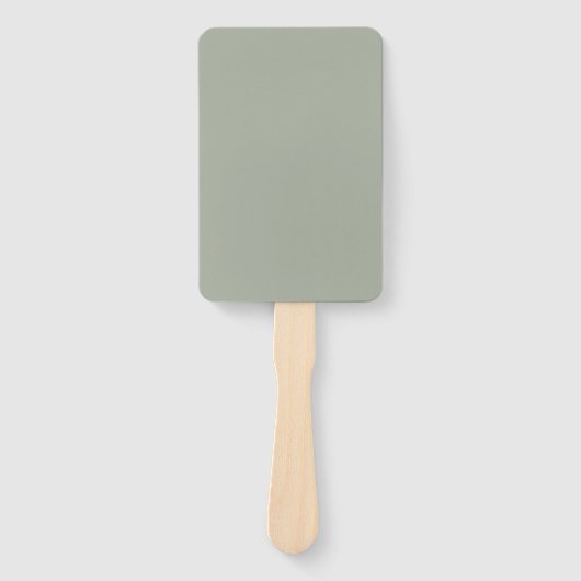 Wüstenlandschaft, solide Farbe Fächer (Vorderseite)