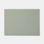 Wüstenlandschaft, solide Farbe Fußmatte (Vorderseite)
