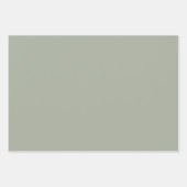 Wüstenlandschaft, solide Farbe Geschenkpapier Set (Vorderseite)