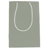 Wüstenlandschaft, solide Farbe Mittlere Geschenktüte (Vorderseite)