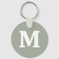 Wüstenlandschaft, solide Farbe | Monogramm