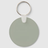 Wüstenlandschaft, solide Farbe | Monogramm Schlüsselanhänger (Rückseite)
