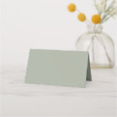 Wüstenlandschaft, solide Farbe Platzkarte (Rückseite)