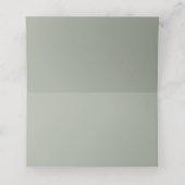 Wüstenlandschaft, solide Farbe Platzkarte (Innenseite Aufgefaltet)