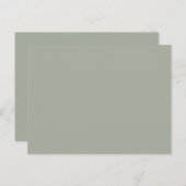 Wüstenlandschaft, solide Farbe Postkarte (Vorne/Hinten)