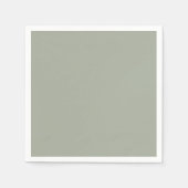 Wüstenlandschaft, solide Farbe Serviette (Vorderseite)