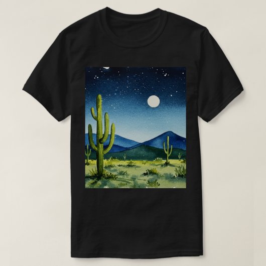 Wüstenlandschaft T-Shirt (Design vorne)