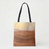 Wüstenlandschaft Tote Tag Tasche (Vorderseite)