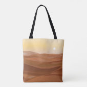 Wüstenlandschaft Tote Tag Tasche (Rückseite)