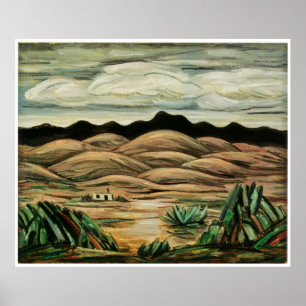 Wüstenlandschaft von Marsden Hartley 1911 Poster