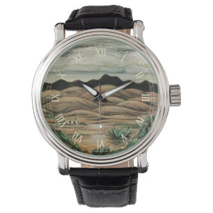 Wüstenlandschaft von Marsden Hartley, Vintage Fine Armbanduhr