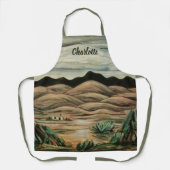Wüstenlandschaft von Marsden Hartley, Vintage Kuns Schürze (Vorderseite)