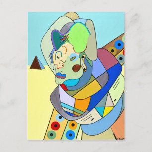 "Wüstenlandschaft" von Ruchell Alexander Postkarte