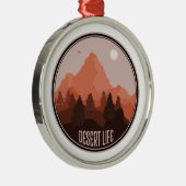 Wüstenleben Ornament Aus Metall (Rechts)