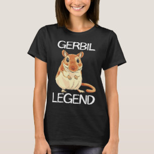 Wüstenlegende Rennmaus Tier Nagetier Ratte Rennmau T-Shirt