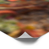 Wüstenlilien-Wildblumen Poster (Ecke)