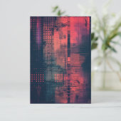 Wüstenmatrix Dankeskarte (Stehend Vorderseite)