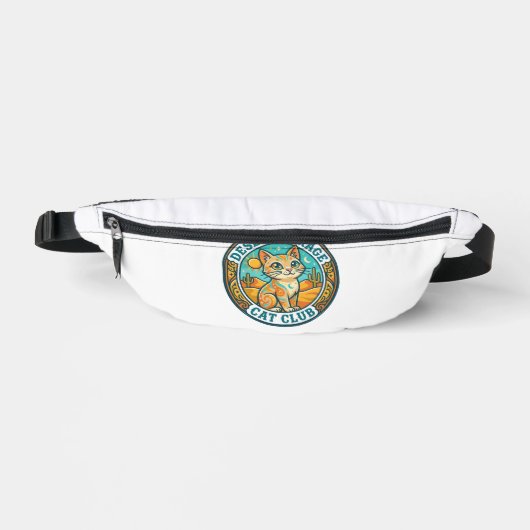 Wüstenmirage-Katze Katze-Mutter-Geschenkidee - Wüs Bauchtasche (Vorderseite)